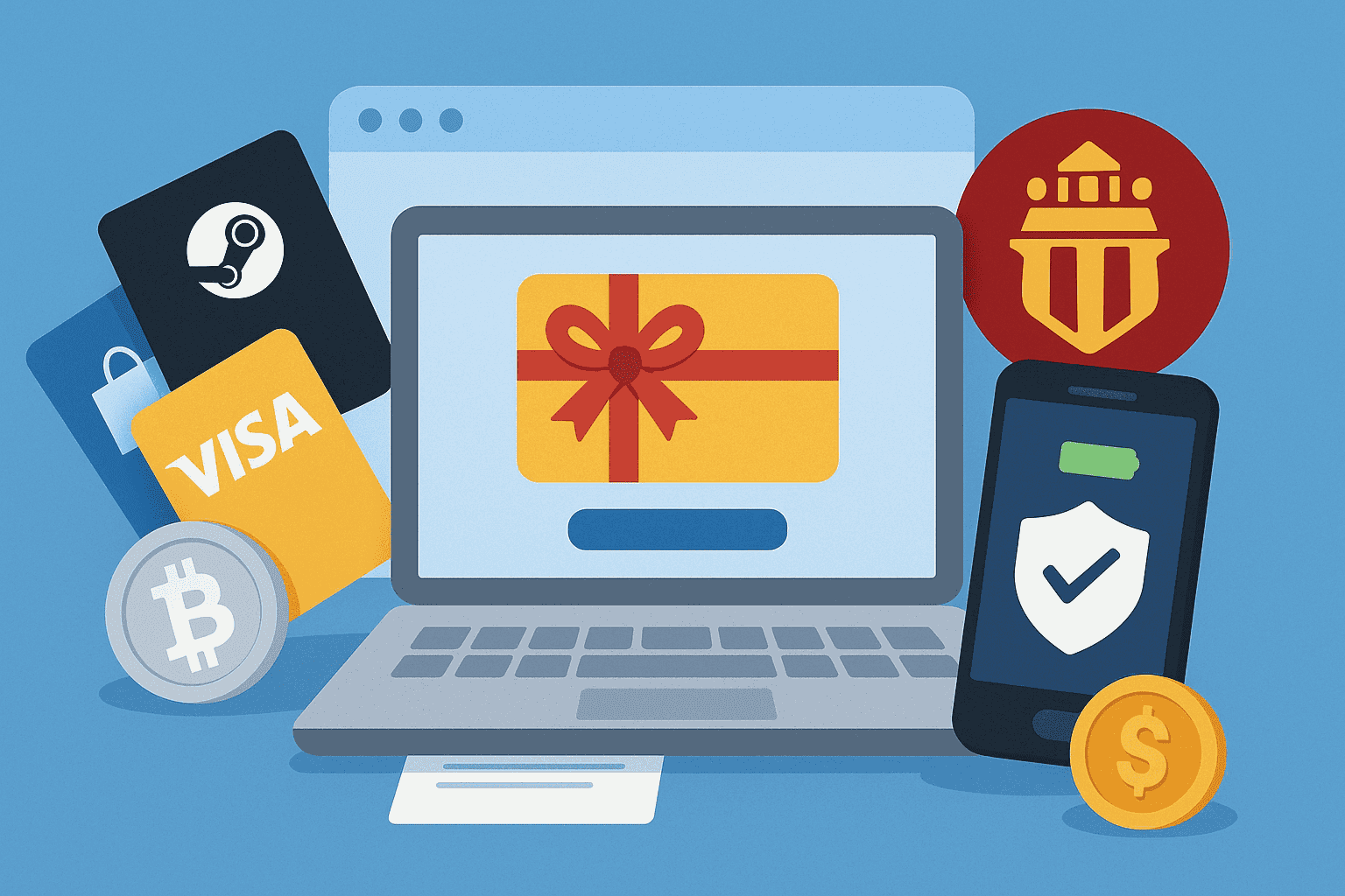 Buy gift cards with BPI Online