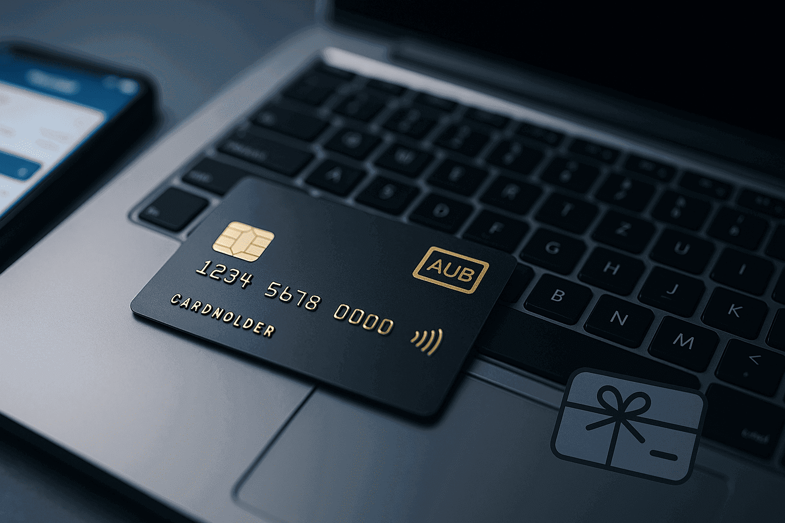 Buy gift cards with AUB Online
