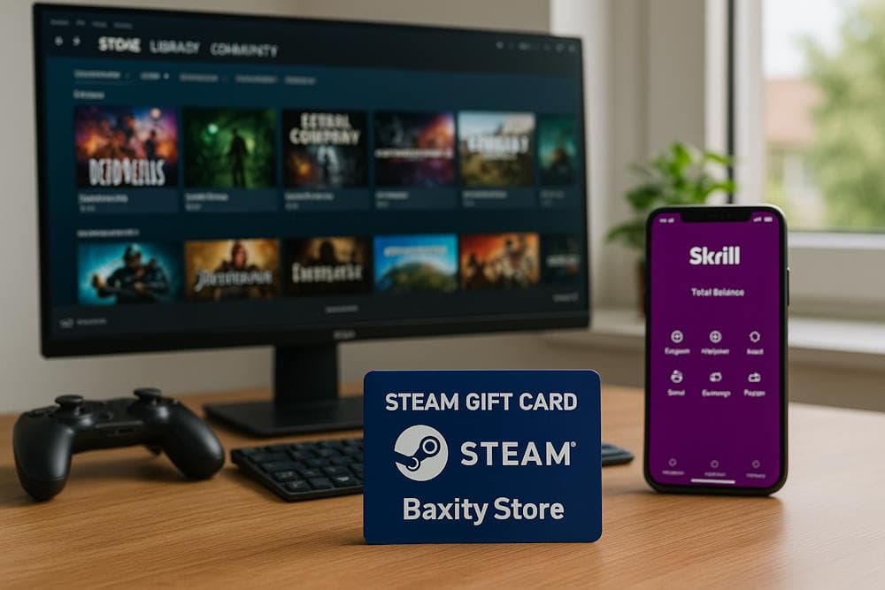 How to pay on Steam with Skrill