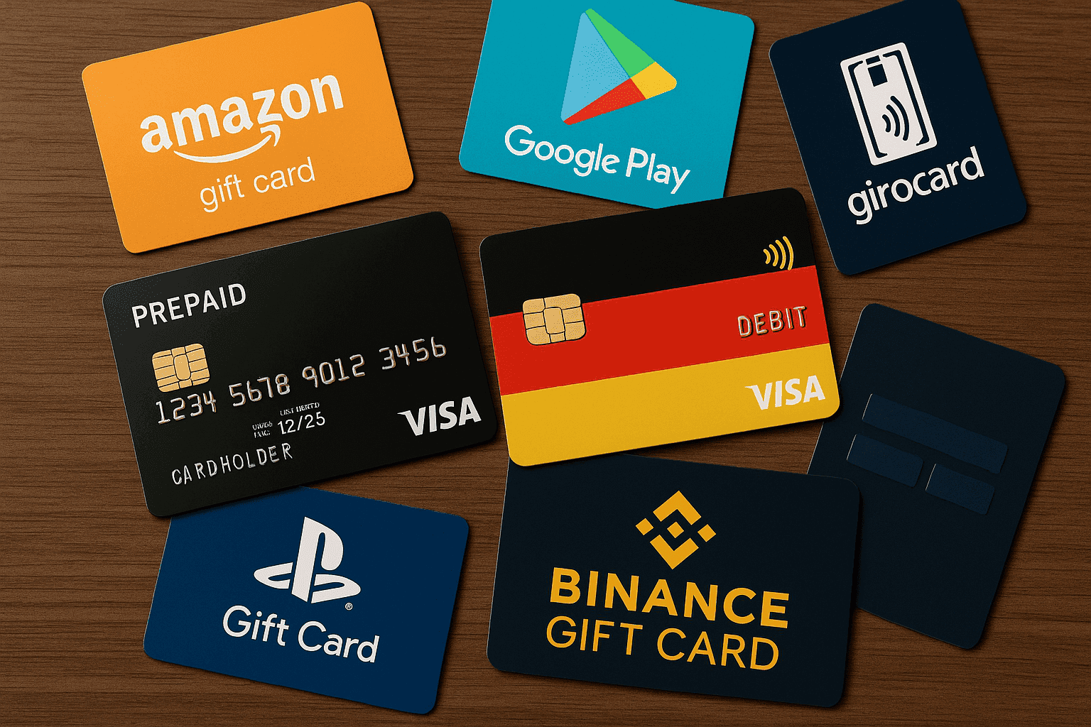 Buy Gift Cards with Bank in Germany