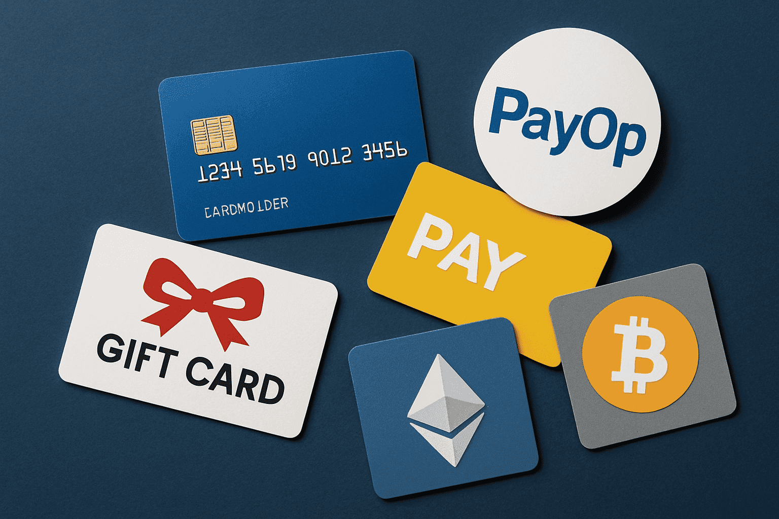 Buy Gift Cards with PayOp