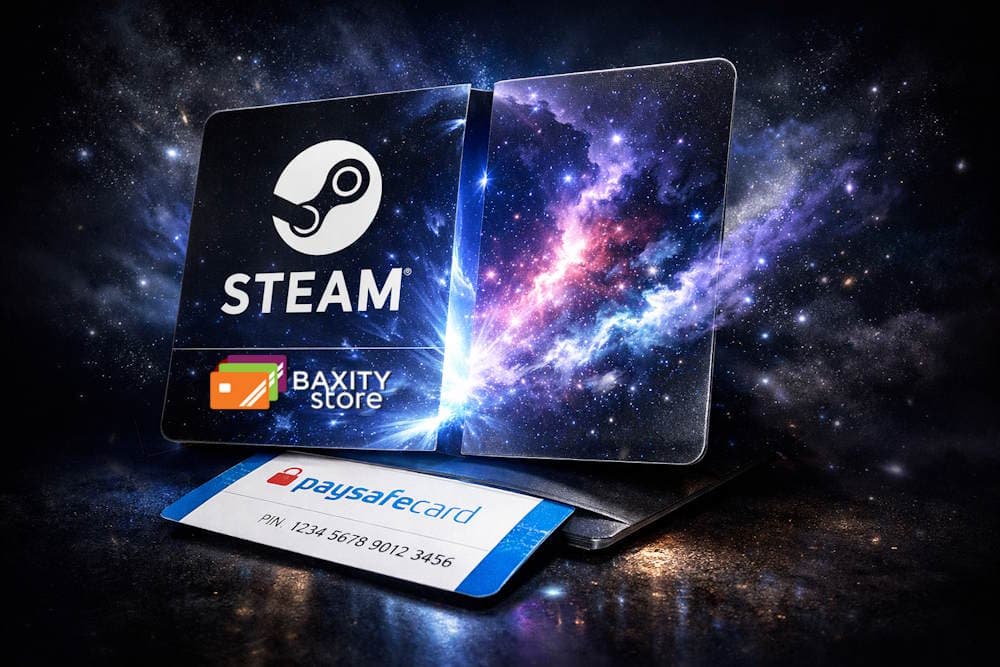 Buy Steam Wallet Credits with Paysafecard