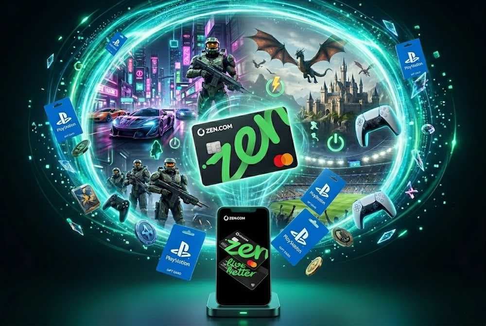 Get PlayStation Store credits with Zen Wallet