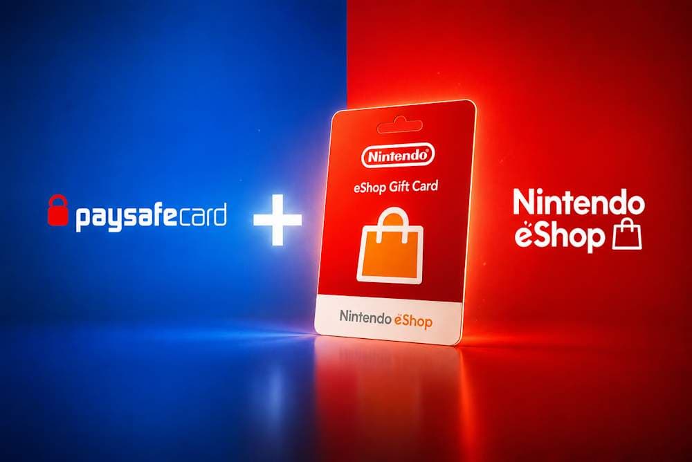 Buy Nintendo eShop cards with Paysafecard