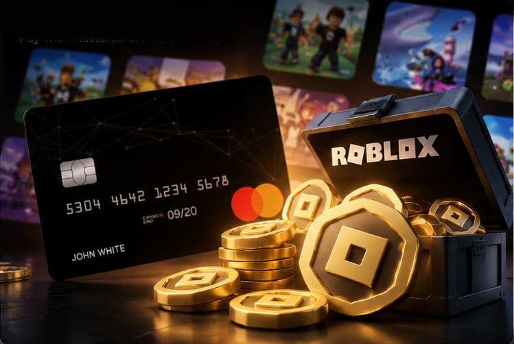 Buy Roblox Robux with Mastercard