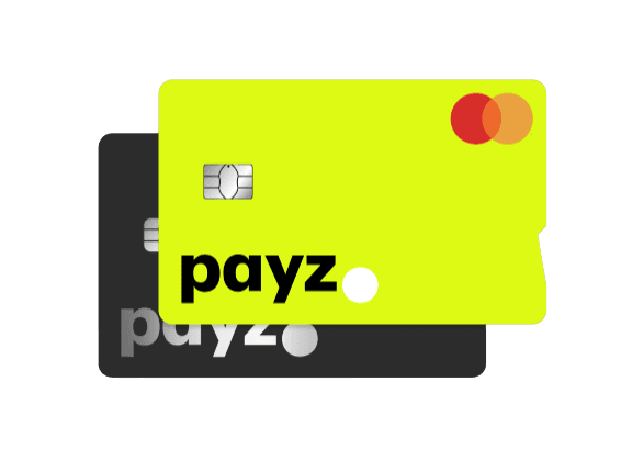 Payz MasterCard and Virtual card: fees and limits