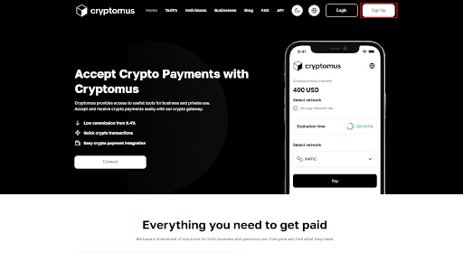 How to Accept Crypto Payments with Cryptomus?