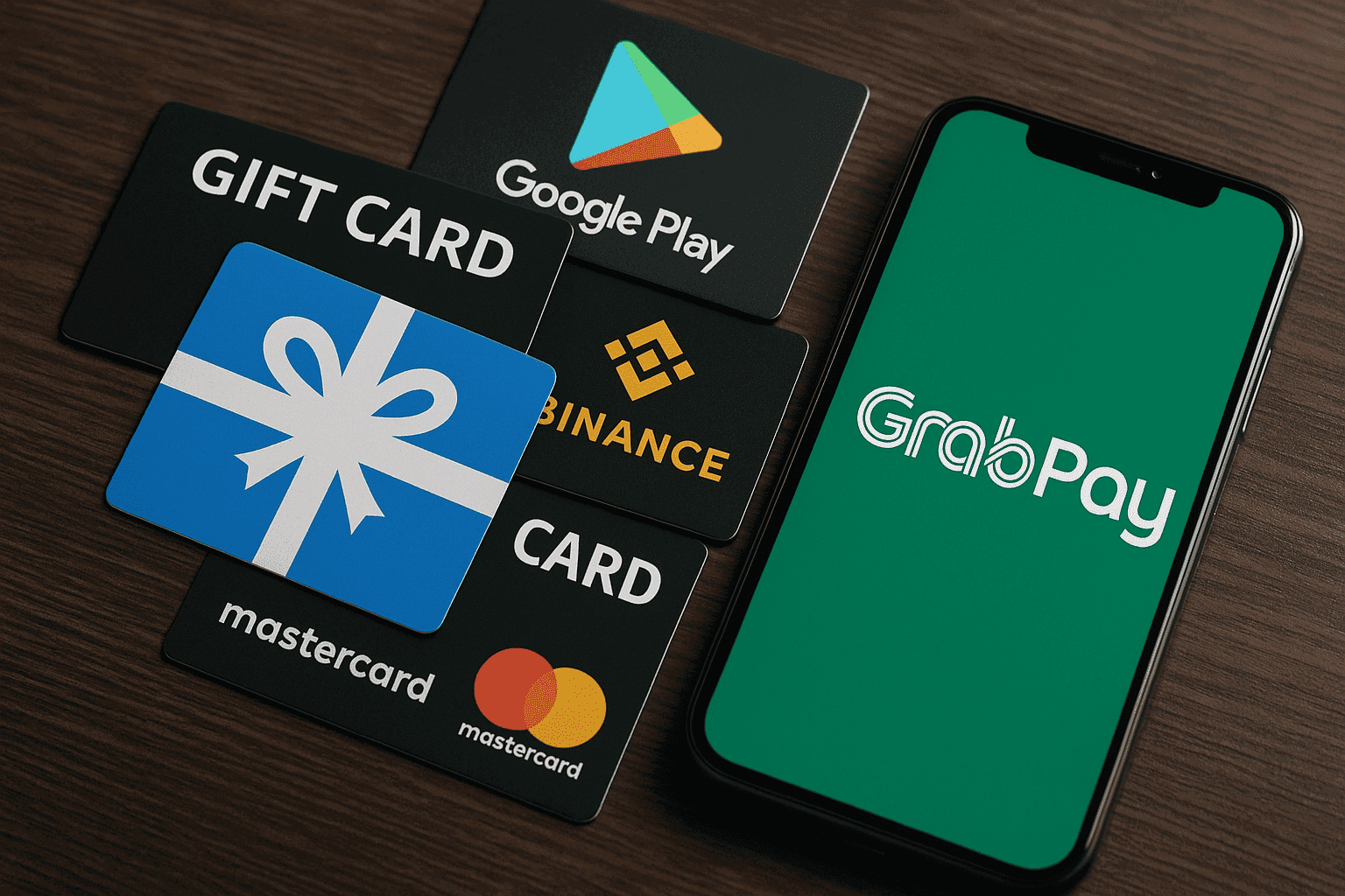 Buy Gift Cards with GrabPay