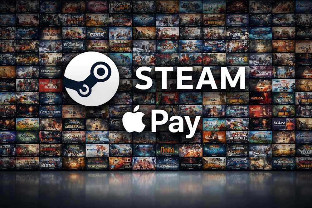 Buy Steam Wallet credits with Apple Pay