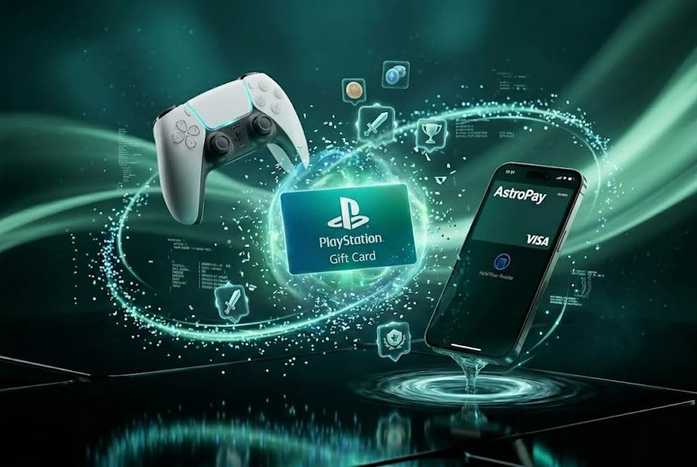 Get PlayStation Store Credits with Astropay Wallet