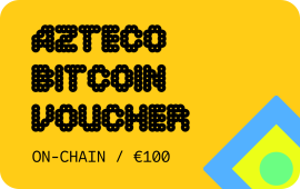 Azteco Bitcoin On-Chain Voucher €100 from baxity.com