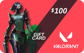Valorant Gift Card 100 USD from baxity.com