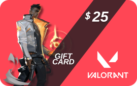 Valorant Gift Card 25 USD from baxity.com