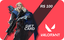 Valorant Gift Card 100 BRL from baxity.com