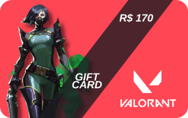 Valorant Gift Card 170 BRL from baxity.com