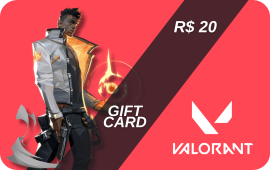 Valorant Gift Card 20 BRL from baxity.com