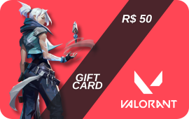 Valorant Gift Card 50 BRL from baxity.com