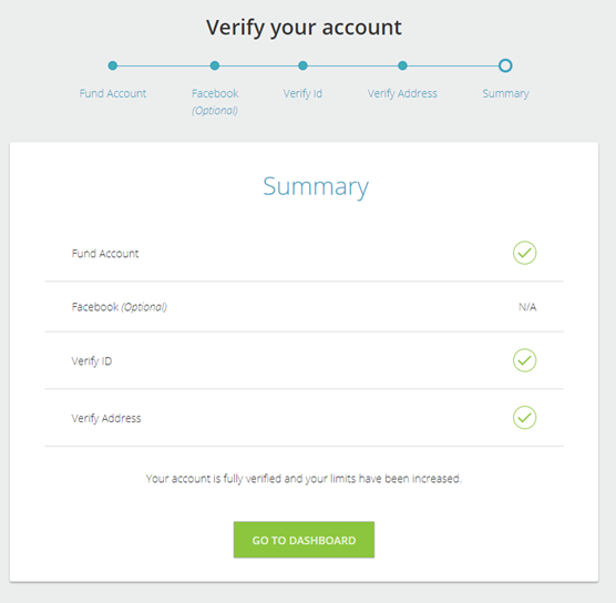 Account Verification: process documents you - Baxity