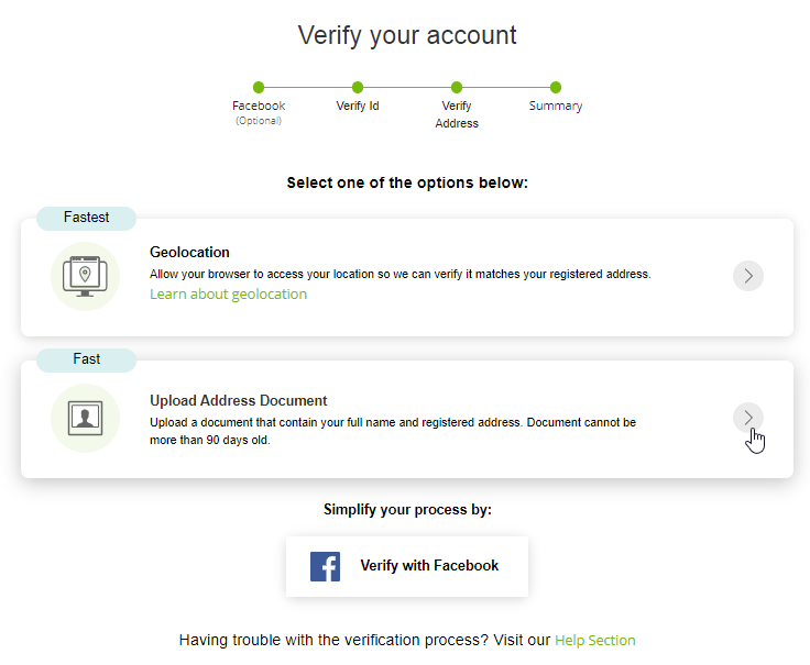 Neteller Account Verification