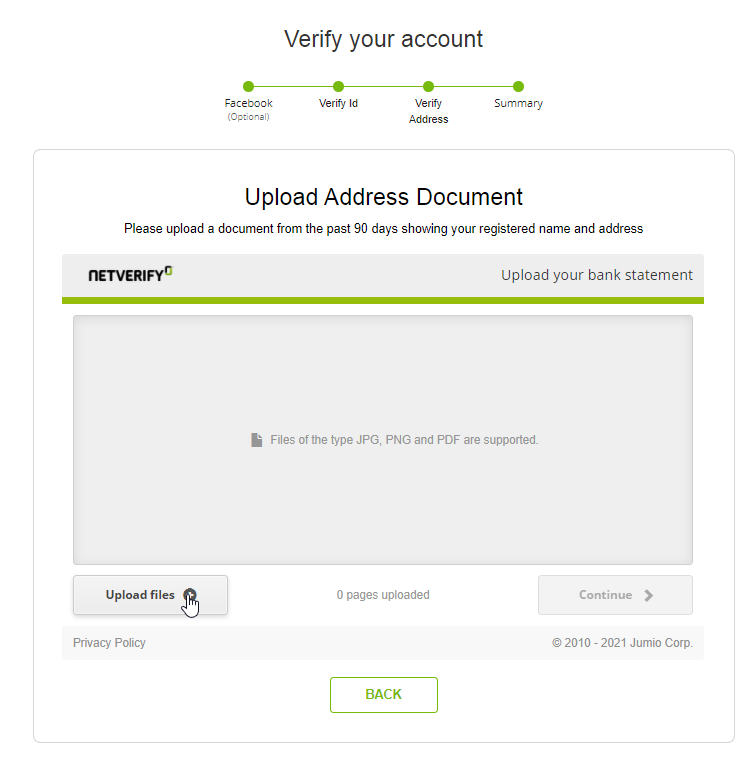 Neteller Account Verification