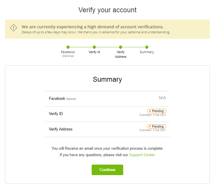 Neteller Account Verification