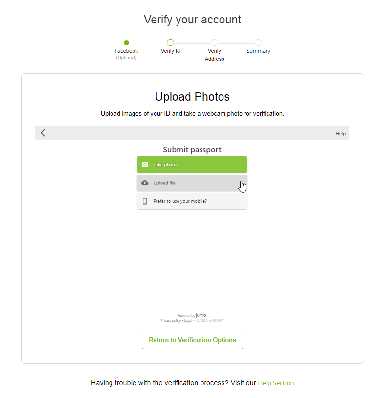 Neteller Account Verification