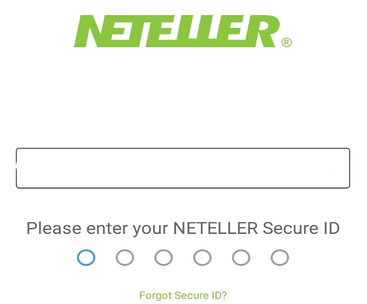 Neteller App Secure ID
