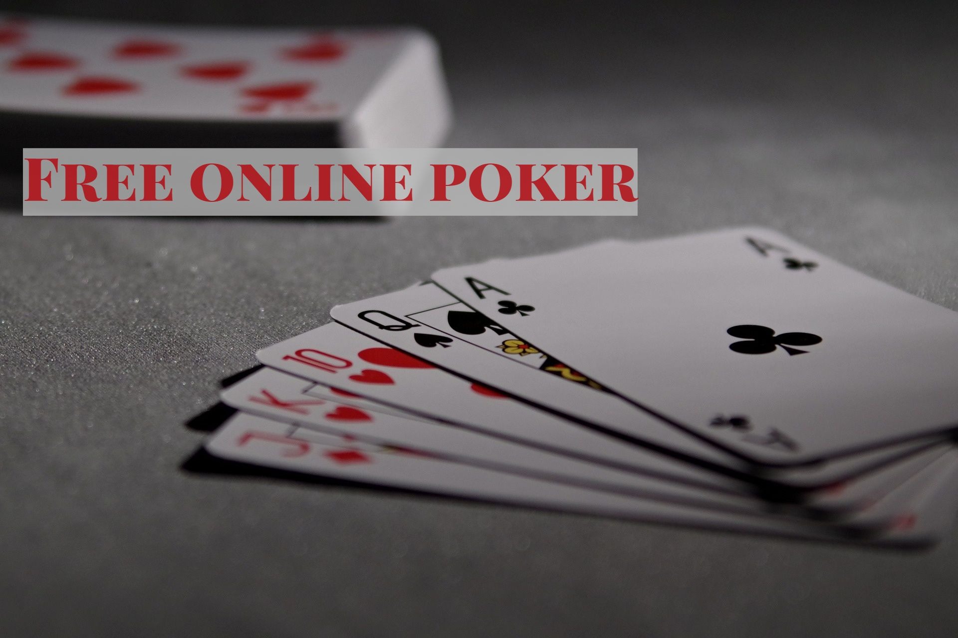 Online poker free to play now
