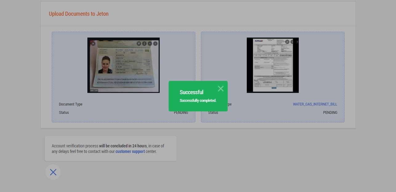 jeton e-wallet verification documents
