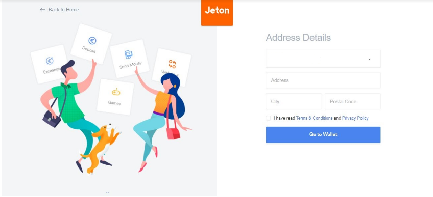 jeton wallet account registration 4