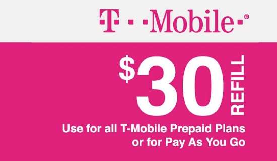 t mobile top up