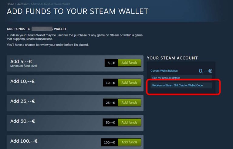 Stream Recharge Code How to Recharge a Steam Card & Top Up Steam Wallet – Full Guide ...
