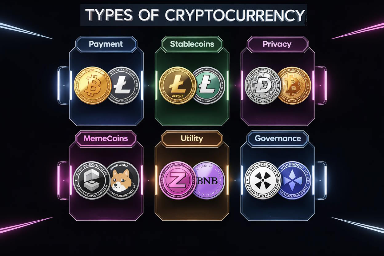 Types of Cryptocurrency: Everything You Need to Know