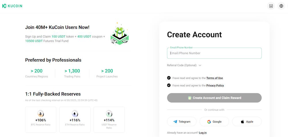 KuCoin Pay benefit