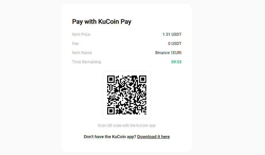 payments KuCoin Pay