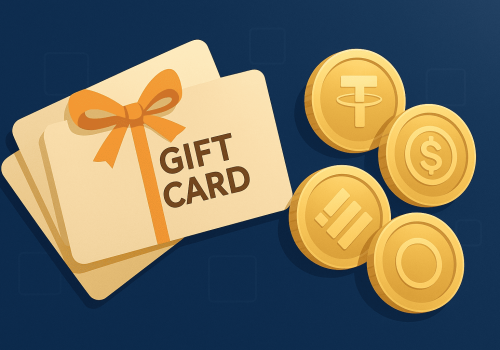 Buy Gift Cards with Stablecoin