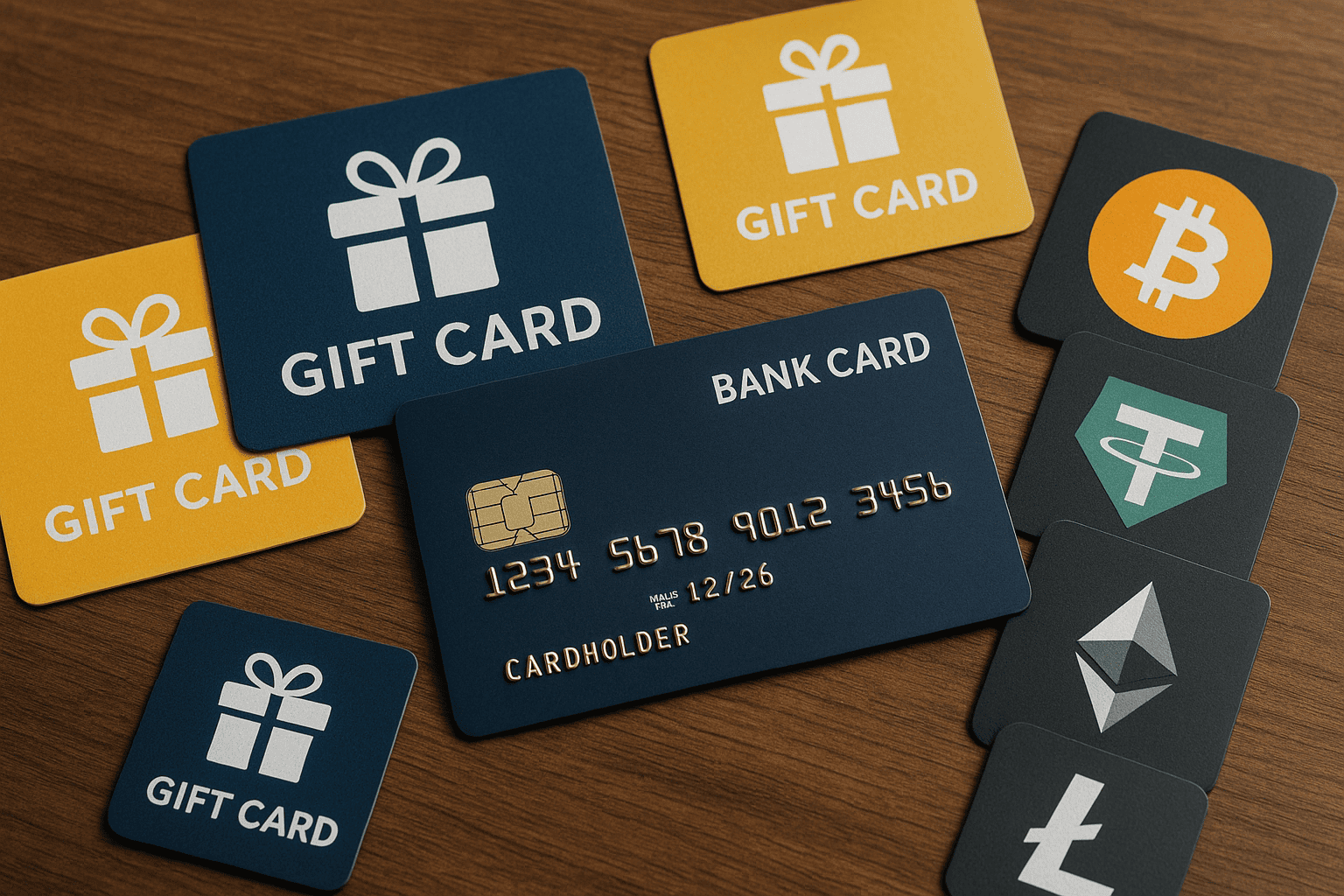 Buy Gift Cards with Card (Bank Card) | Baxity
