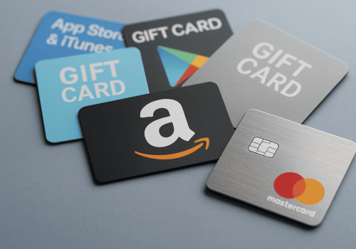 Buying Gift Cards with Mastercard