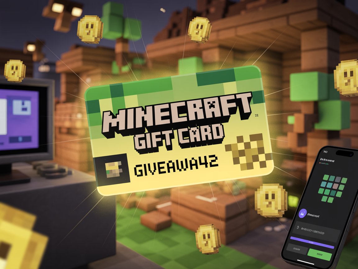 How to Redeem a Minecraft Gift Card Code for Minecoins