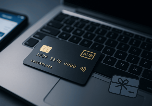 Buying Gift Cards with AUB Online