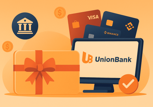 Buying Gift Cards with UnionBank