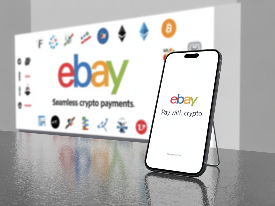 Pay on eBay with crypto