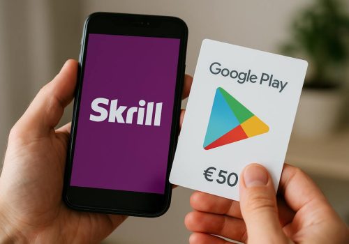How to use Skrill for Google Play purchases