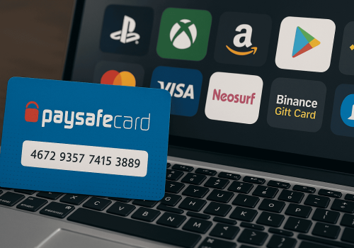 Buying Gift Cards with Paysafecard