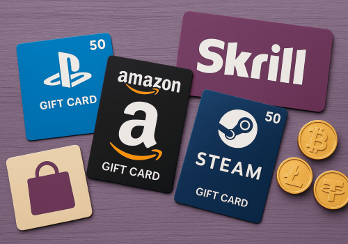 Buying Gift Cards with Skrill