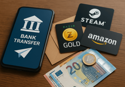 Buying Gift Cards with Bank Transfer