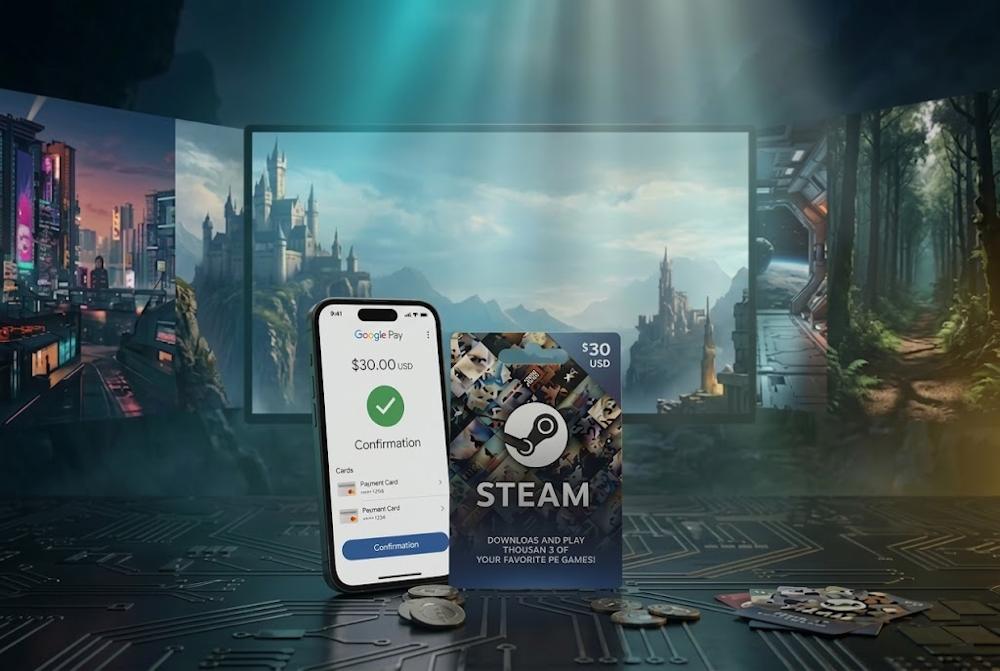 Alternative Way to Use Google Pay for Steam