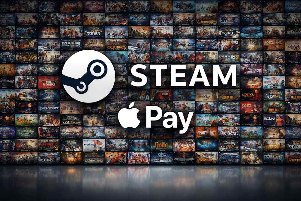 Buy Steam Wallet Credits with Apple Pay