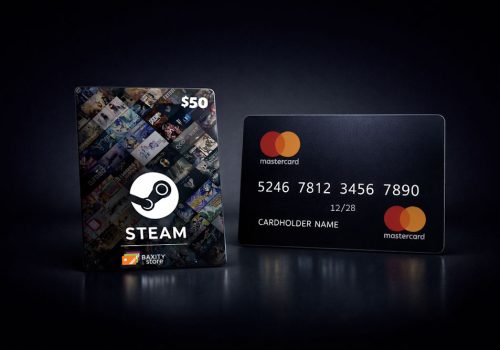 How to Pay for Steam Wallet Credits with Mastercard | Baxity Store