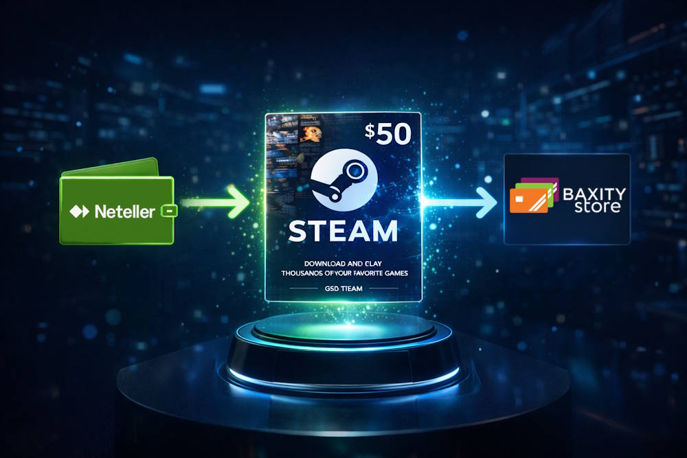 Buy Steam Wallet Credits with NETELLER